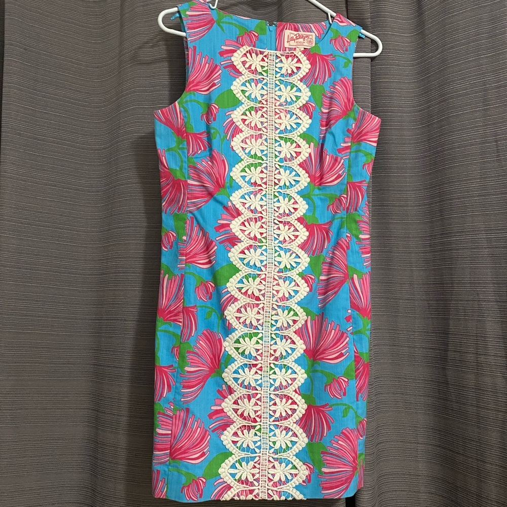 Lily Pulitzer Shift Dress Kissue Print